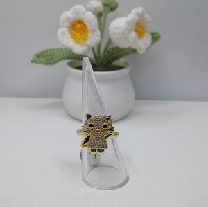 Goldplated Hello Kitty Ring